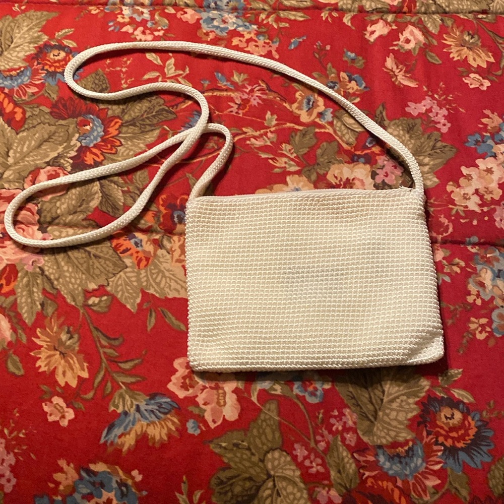 SAK white/cream crossbody 5.5x7